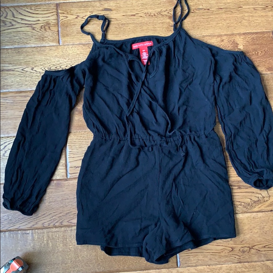 Sals Fifth Ave Casual Gauze Romper